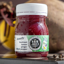 Load image into Gallery viewer, Raw Beetroot, Ginger, Lemon & Black Pepper Health Shot - 60ml