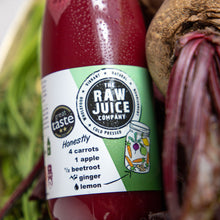 Load image into Gallery viewer, Raw Carrot, Apple, Beetroot, Lemon &amp; Ginger Juice -250ml
