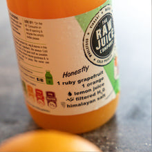 Load image into Gallery viewer, Raw Ruby Grapefruit, Lemon, Orange, H20 & Himalayan Salt Blend - 250ml