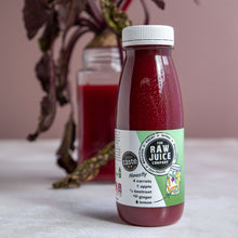 Load image into Gallery viewer, Raw Carrot, Apple, Beetroot, Lemon &amp; Ginger Juice -250ml
